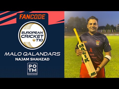 POTM: N.Shahzad - MAL vs GOR | Highlights | FanCode ECT10 Portugal | Portugal 2022 | ECT22.035