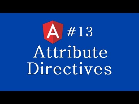 Angular 2 Tutorial 13 Attribute Directives