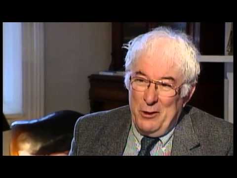 'I can't keep writing elegies' Seamus Heaney on C4News 1999