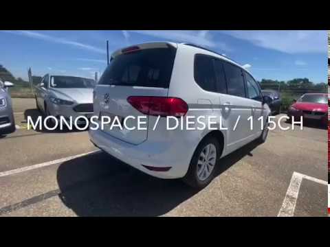 VOLKSWAGEN Touran 1.6 Tdi 115 Suréqupée 2017 / Réf : 8861