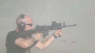 God & Guns -  A trigger to pull - Steve Lee -  Knob Creek Machine Gun Shoot