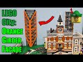 LEGO City Orange Girder Skyscraper Façade MOC