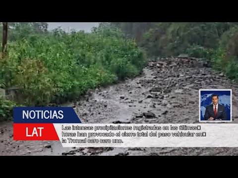 Emergencia Vial: Cierre de la Troncal 001 entre Mérida y Barinas por Lluvias