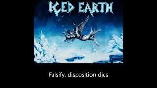 Iced Earth - Curse The Sky (Lyrics)