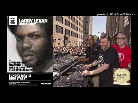 François Kevorkian & Joey Llanos & David Depino Live Larry Levan Street Party 11.5.2014 NYC pt1