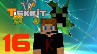 Minecraft Tekkit Let&#39;s Play (Season 4) - Part 16: Glass fiber cable
