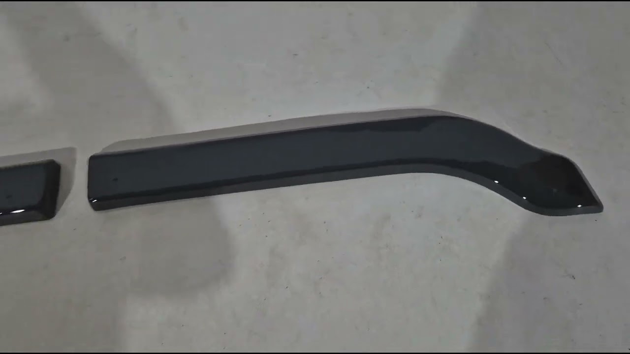 Задние накладки Flap DPT (Черный Глянец) Video 1