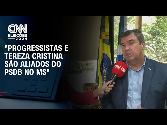 "Progressistas e Tereza Cristina são aliados do PSDB no MS" | BASTIDORES CNN