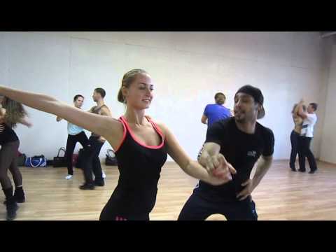 William & Paloma Zouk Class at Ipanema Dance Studio!