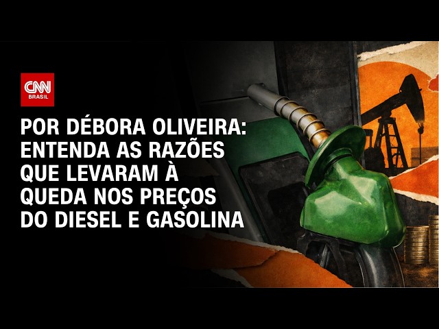 Entenda as razões que levaram à queda nos preços do diesel e gasolina | LIVE CNN