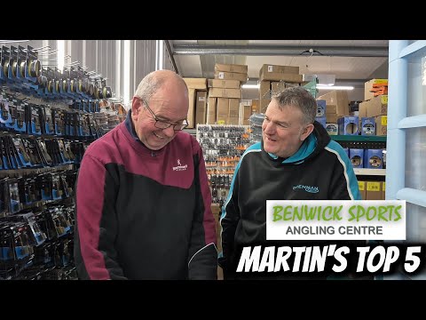 Martin's Top 5! Keep an eye out to see what the rest of the Benwick bunch have in their top 5