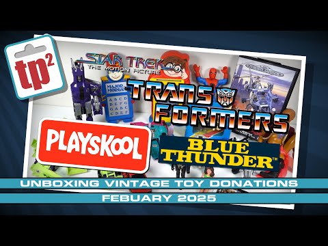 Unboxing vintage toy donations Feb 2025  - Toy Polloi Two
