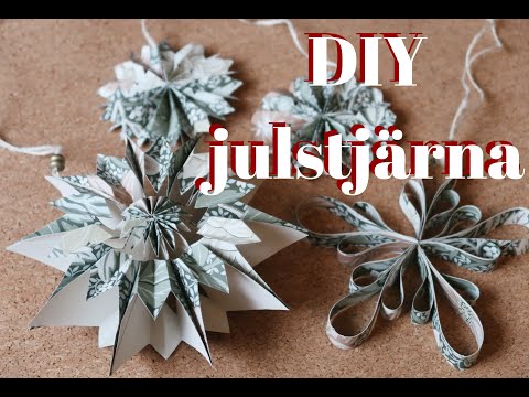 DIY julstjärna!