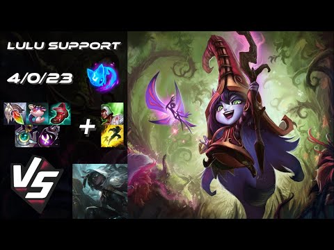 SUPPORT Lulu vs Senna - EU Grandmaster Patch 14.23