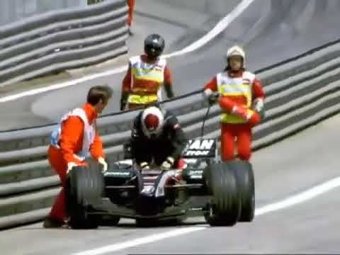 2003 F1 Austrian GP - Jos Verstappen retire on race start with launch control problem