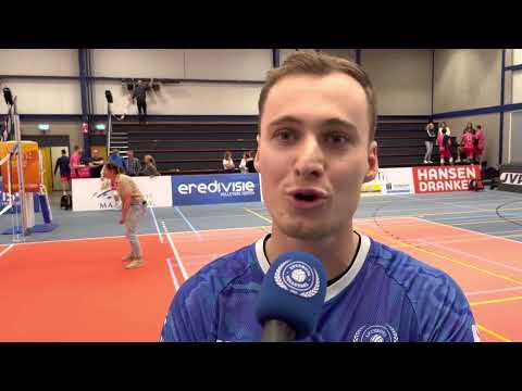 Reactie Jaron Spiegelaar op de 3-2 winst op Numidia VC Limax