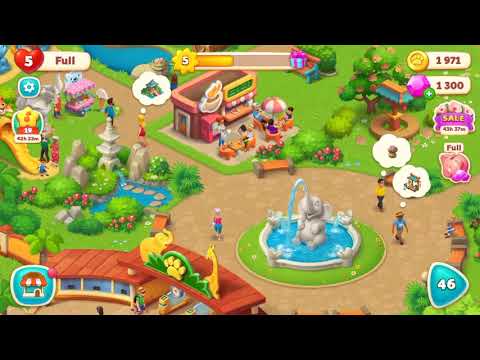 Wildscapes 46,47 level Gameplay Story