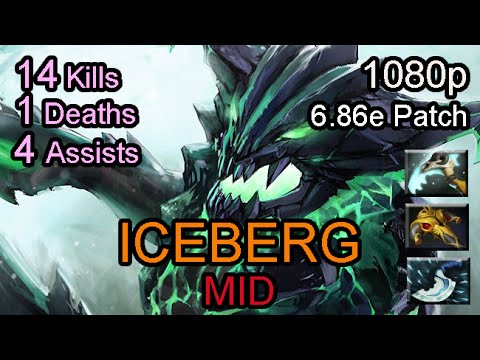 Iceberg Outworld Devourer 6.86 patch Ranked Full Game