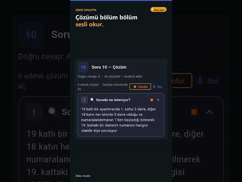 Ödev Analiz video thumbnail
