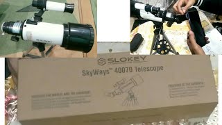 SLokey Skyways™ 40070 Telescope unboxing |creative knock