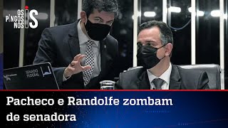 Senadora denuncia fraude em lista da CPI e web pede cassação de Randolfe