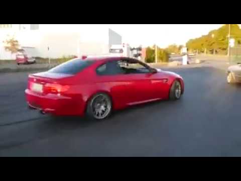 BMW M3 E92 V8 Drift & Motorschaden RIP MPower Engine Failure Blown Engine at M3 Coupe