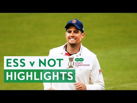 Broad and Cook Face-Off As Essex Thrash Notts | Ess v Notts Specsavers County Championship