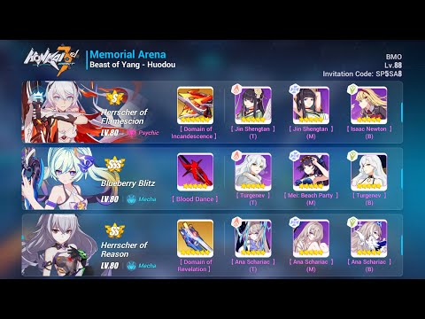 [HI3 SEA] Exalted MA - Huodou (SS) (31893) - Hofs, BB, HoR