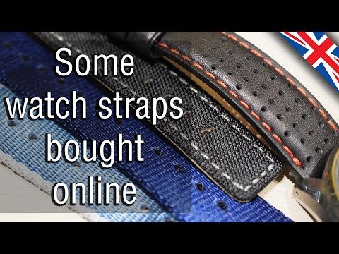 My opinion about some watch straps I've recently bought online (NATO, nylon and leather)