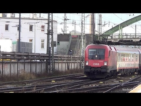 OBB Siemens Taurus 1116 - 054 arrive in Wien Westbahnof with IC 545 - Wien