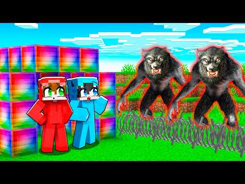 Base Segura de AVARITIA vs HOMBRES LOBO en Minecraft!