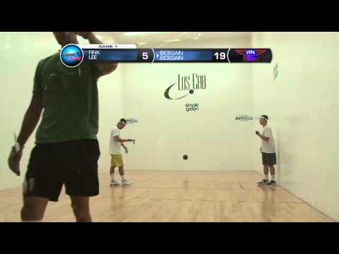 2012 USHA 4-Wall Nationals: Fink/Lee vs. Bidegain/Bidegain