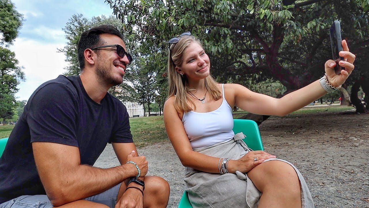 Tentando FALAR PORTUGUÊS com GRINGA da LETÔNIA 💁🏻🇱🇻