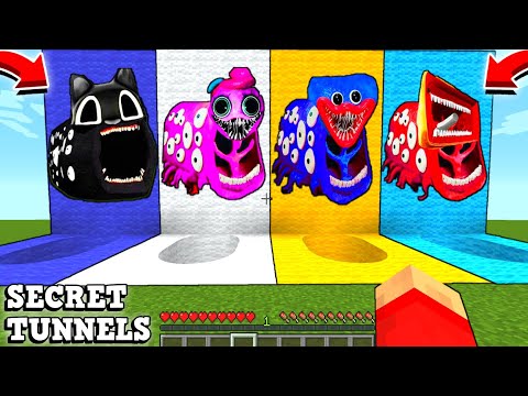 CHOOSE THE RIGHT ROUND PIT CARTOON CAT MOMMY LONG LEGS HUGGY WUGGY SIREN HEAD MINECRAFT !