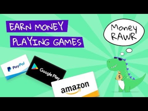 NOVO APP para Ganhar Dinheiro no Paypal Jogando games - MONEY RAWR