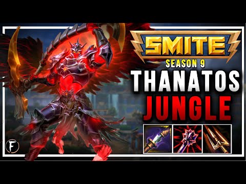 !PERO QUE EARLY MAS ROTO¡ 😈👣 (Best Kill Letal) | THANATOS - JUNGLE | SMITE 2023