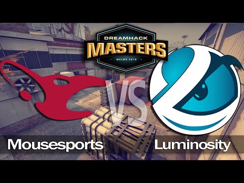 CS GO - Mousesports vs Luminosity Gaming [de_cache] Johannes 'nex' Maget