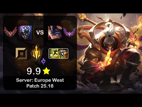 Jax Top vs Rumble - EUW GrandMaster - Patch 25.18