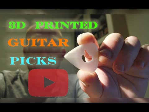 Free STL file Guitar Pick 🎸 ・3D printer model to download・Cults