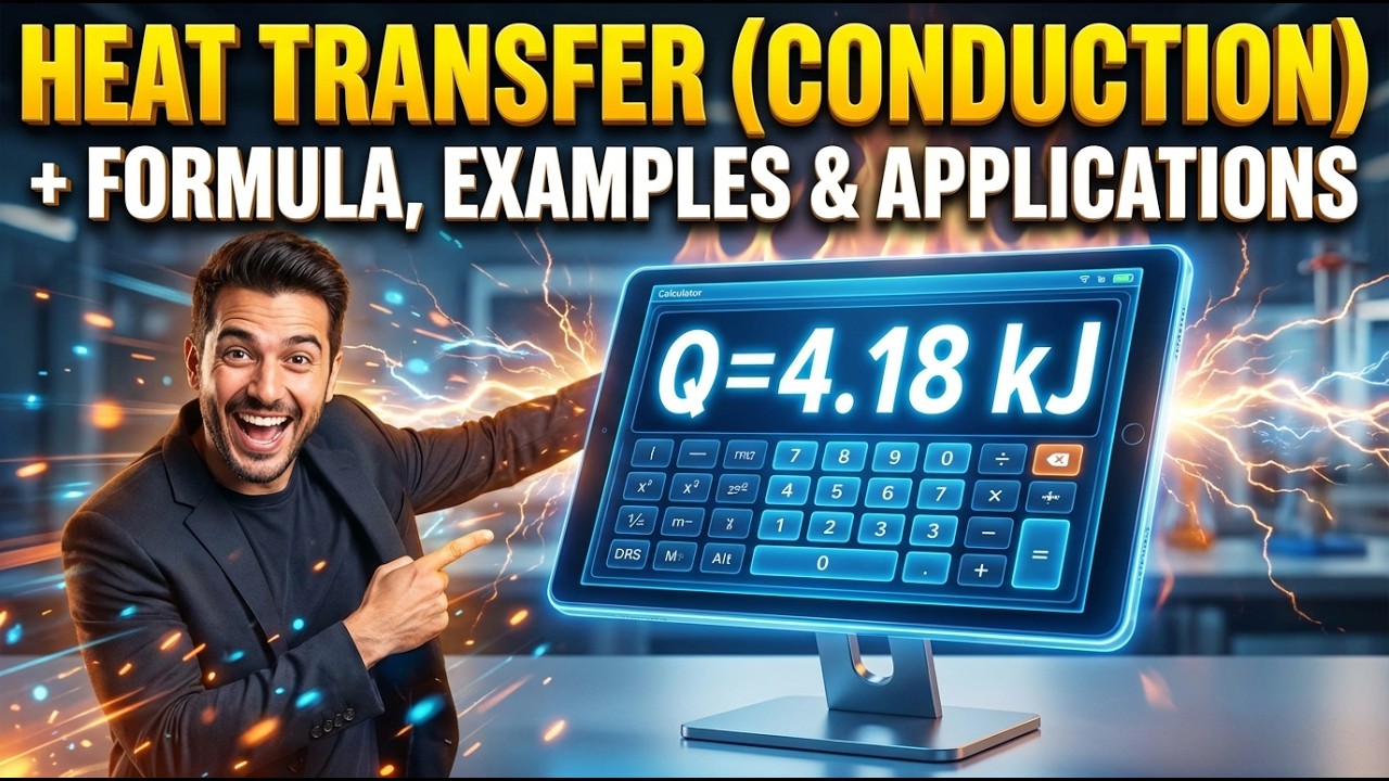 Heat Transfer (Conduction) Calculator