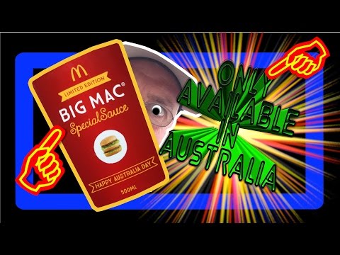 McDonalds Big Mac Special Sauce | Australia Day Release
