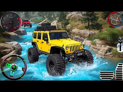 4x4 Offroad Jeep Driving Simulator 3D - Drive SUV 4x4 jeep Offroad Game - Android GamePlay