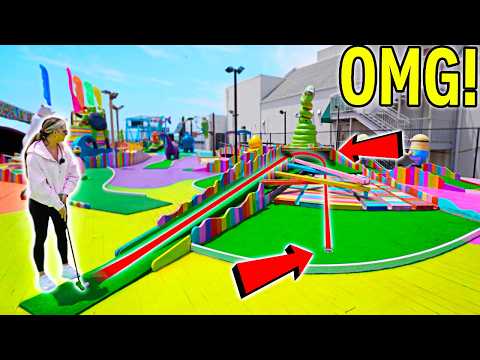 There Is No Other Mini Golf Course Like This! - Crazy Old School Course!