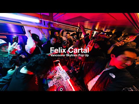 Felix Cartal - Vancouver Skytrain Pop Up DJ Set