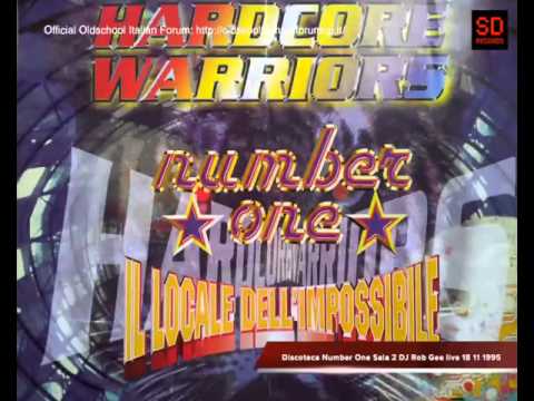 Discoteca Number One Sala 2 DJ Rob Gee live 18 11 1995