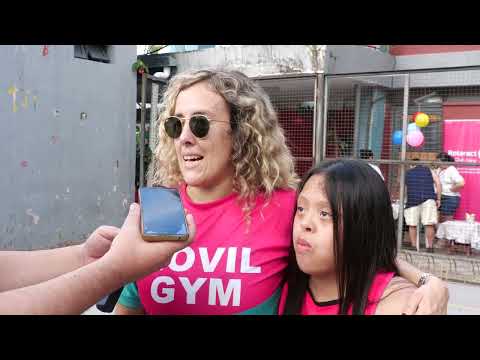 Móvil Gym inclusivo para conmemorar el Día Mundial del Síndrome de Down