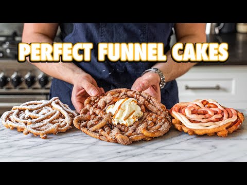 Perfect Homemade Theme Park Funnel Cakes (3 Ways)