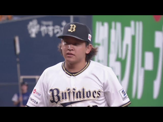 【8回表】エースの気迫!! バファローズ・宮城大弥 8回を6奪三振無失点ピッチング!!  2024年8月24日 オリックス・バファローズ 対 千葉ロッテマリーンズ
