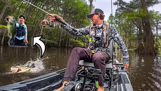 Finesse Fishing For Swamp Giants! (Ft. @GregBlanchardFishing )