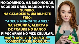 Meu Marido Deixou um Bilhete: 'Nunca te Amei' e Meu Banco Alertou Fraude – Mas o Pior Ainda Viria..
